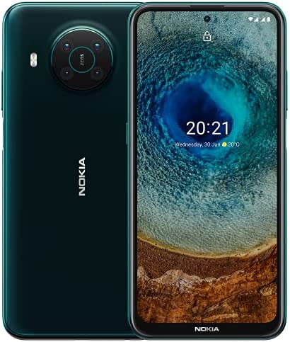 Nokia X10 - Smartphone débloqué 5G (Ecran : 6,67" - 64 Go/6 Go RAM - Double Sim - Android 11) Forest Green Fiche Technique et Prix au Maroc