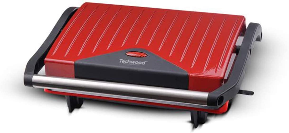 Grill Panini et sandwich, burger PG-010 / TPG-755 - 750W - Rouge Fiche Technique et Prix au Maroc