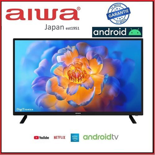 Aiwa Smart TV 40" Android FHD - Récepteur Intégré - Garantie 1 An
 Fiche Technique et Prix au Maroc