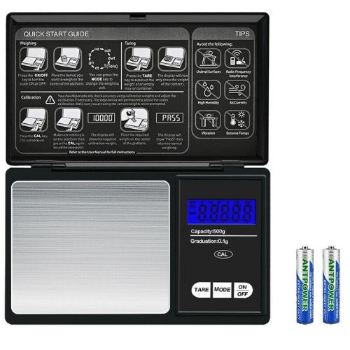 Balance Mini Electronique de Précision Haute 0.01G avec L'Ecran Rétroéclairé par LED (200g/0.01g)
 Fiche Technique et Prix au Maroc