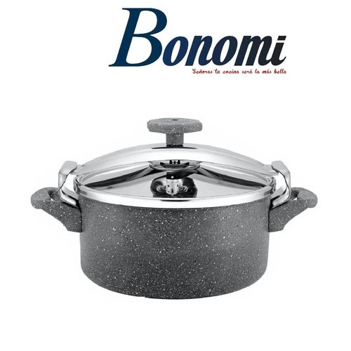 Bonomi Autocuiseur en granit Gris 5L Moyen
 Fiche Technique et Prix au Maroc