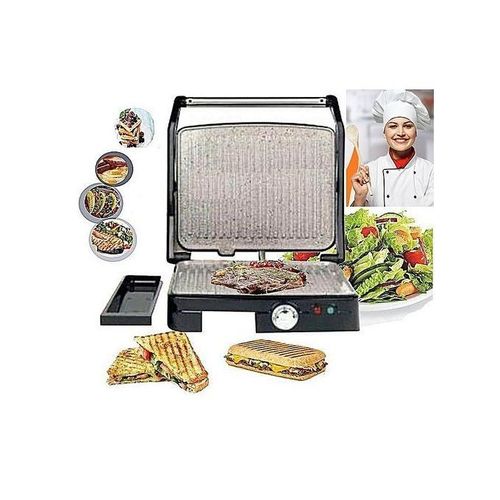 Bonomi Panini Grill turbo Granit 1800W Antiadhésive Barbecue sans huile sans beurre
 Fiche Technique et Prix au Maroc