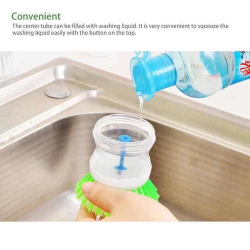 Brosse de nettoyage de cuisine hydraulique lavage à pression Pot de cuisine
 Fiche Technique et Prix au Maroc