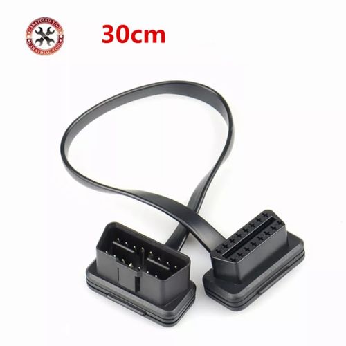 Câble extension obd2, Lunch, extension 30cm. Diagnostic auto
 Fiche Technique et Prix au Maroc