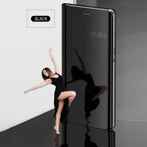 Coque Pour Samsung Galaxy S7 Edge With Stand Function And Plating Mirror - Black
 Fiche Technique et Prix au Maroc