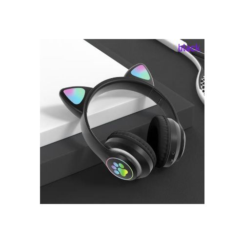 Cute Cat Ears Wireless Bluetooth Headset-Red & Blue écouteur
 Fiche Technique et Prix au Maroc