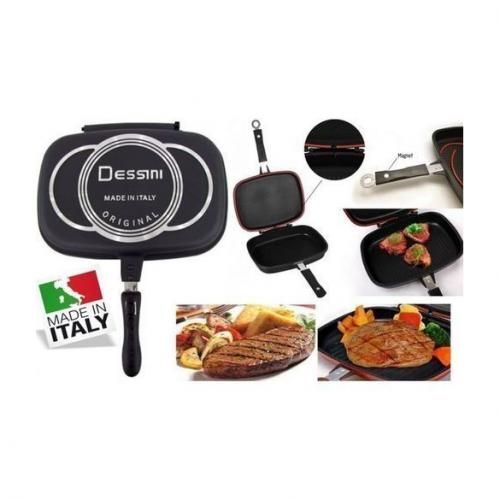 Dessini Poêle à frire, outil de cuisson antiadhésif double face
 Fiche Technique et Prix au Maroc