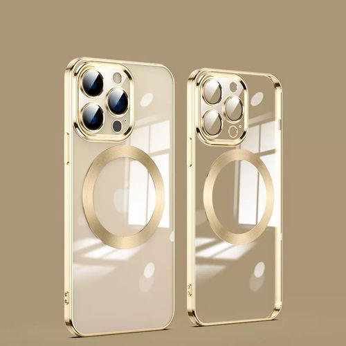 Fashion Case cover magsafe pour Iphone 12 pro ,liquide,souple, protége camera, Doré
 Fiche Technique et Prix au Maroc
