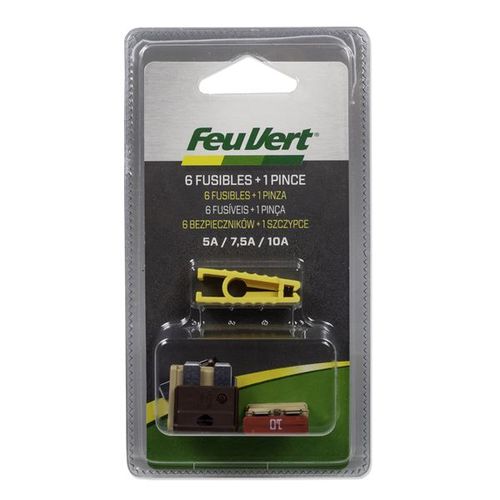 Feu Vert FUSIBLE ENFICH 5/7,5/10A X6
 Fiche Technique et Prix au Maroc