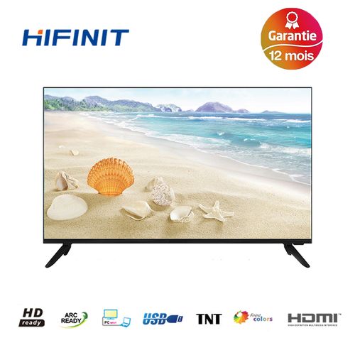 Hifinit TV  32" Digital HD FRAMELESS - USB - HDMI -TNT- LE32H6500B- Noir
 Fiche Technique et Prix au Maroc