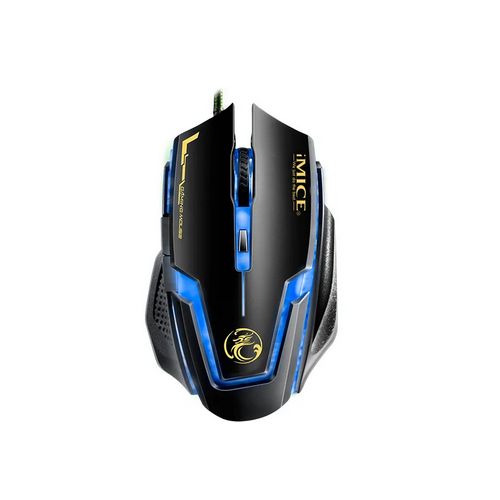 Imice A9 Souris Filaire Gaming USB De Jeu Ordinateur De Bureau Et Portable RGB LIGHT
 Fiche Technique et Prix au Maroc