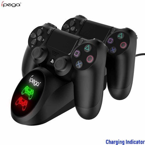 Ipega PG-9180 Station de chargement double avec indicateur LED pour contrôleur PS4 / PS4 Pro / PS4 Slim
 Fiche Technique et Prix au Maroc