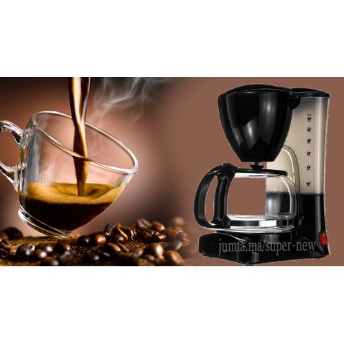 KRÖHLER Machine à Café Cafetière Goutte à goutte 6 Tasses Anti-gouttes 500w
 Fiche Technique et Prix au Maroc