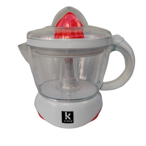 Kenz Presse Agrumes Electrique 1.25L Orange&Blanc
 Fiche Technique et Prix au Maroc