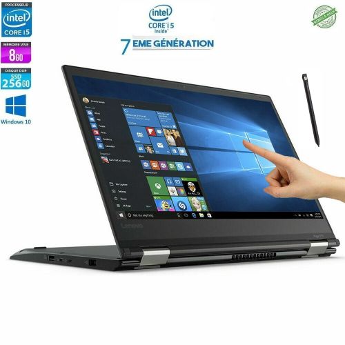 Lenovo ThinkPad Yoga 370(x360)Intel® Core™ i5-7200U -8Go RAM, 256 Go -Remis à neuf
 Fiche Technique et Prix au Maroc
