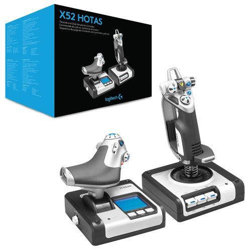 Logitech Joystick X52  HOTAS Flight Control System, Simulator,
 Fiche Technique et Prix au Maroc