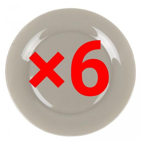 Luminarc Service de table Pack 6 Pièces - assiettes 26cm
 Fiche Technique et Prix au Maroc