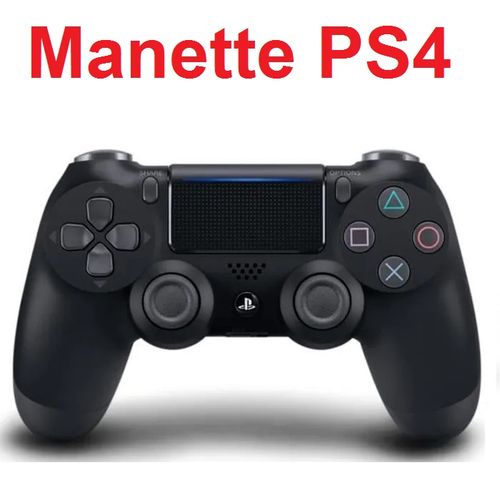 Manette PLAYSTATION 4 DUALSHOCK4 + Cable USB
 Fiche Technique et Prix au Maroc