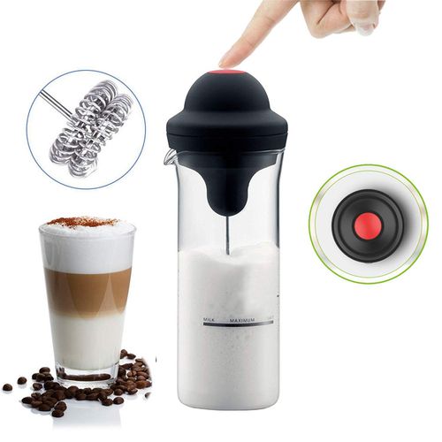 Mélangeur tasse mousseur lait automatique, café latte cappuccino crème maison
 Fiche Technique et Prix au Maroc