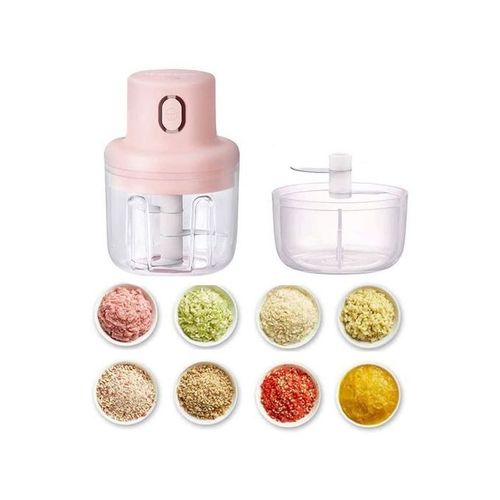 Mini machine électrique, sans fil, multifonction, pour hacher
 Fiche Technique et Prix au Maroc