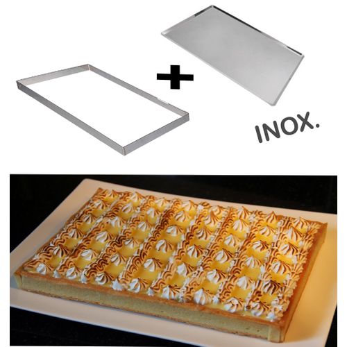 Moule à gâteaux + sa Table // Moule a pain // moule cake en acier inoxydable Moule Inox Pain de mie,
 Fiche Technique et Prix au Maroc