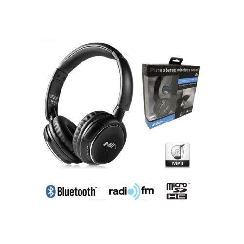 Nia Casque  Bluetooth NIA - Lecteur SD - MP3 - Radio FM - Aux-entrée - Micro
 Fiche Technique et Prix au Maroc