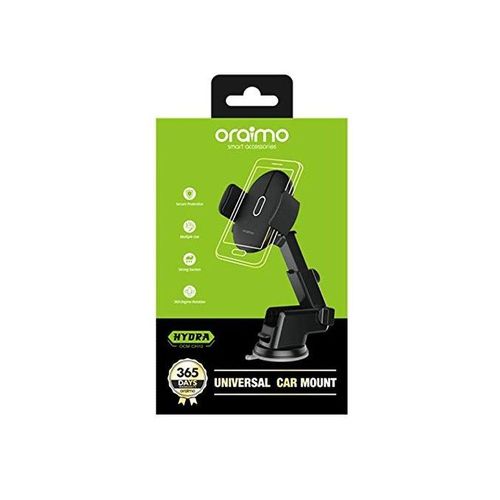 Oraimo CAR HOLDER SUPPORT TÉLÉPHONE UNIVERSEL POUR VOITURE - OCM-CH11 - NOIR
 Fiche Technique et Prix au Maroc