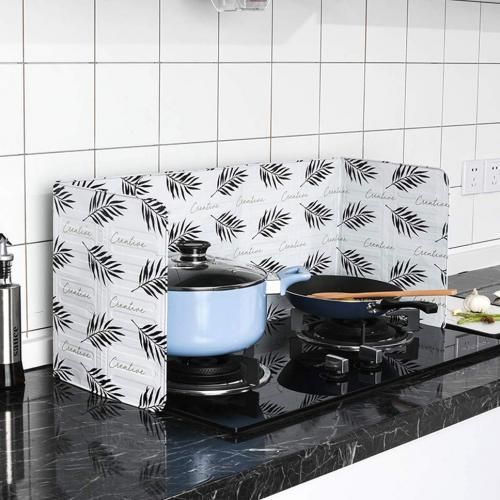 Plaque déflecteur d'huile de cuisson, anti-éclaboussures pour cuisine pliable en aluminium - BLANC
 Fiche Technique et Prix au Maroc