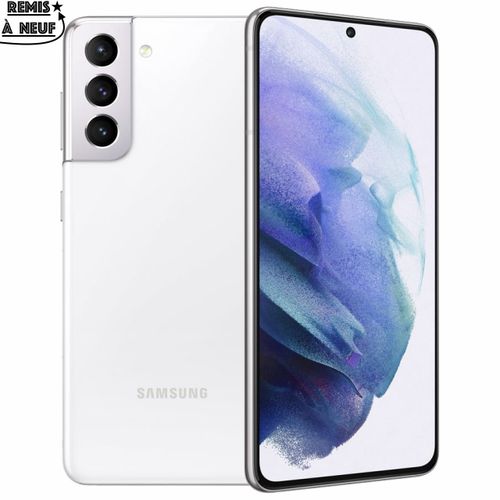 Samsung Galaxy S21 5G - 6.2" (128Go, 8Go) Dynamic AMOLED 120Hz - Blanc - Remise à Neuf
 Fiche Technique et Prix au Maroc