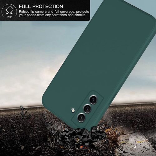 Samsung  S21 Plus Protection Étui Antichoc en Silicone Vert
 Fiche Technique et Prix au Maroc