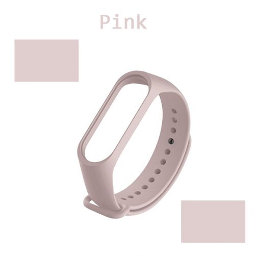 Soft Silicone Replacement Straps for Xiaomi Mi Band 5 & 6 Fitness Tracker (Pink)
 Fiche Technique et Prix au Maroc