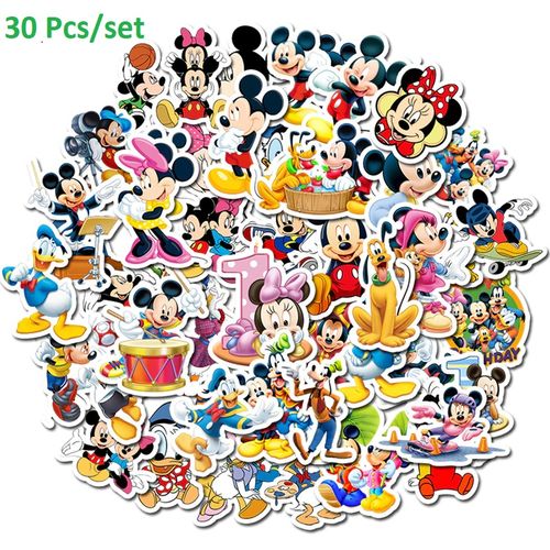 Stickers dessin Anime Mickey Mouse  étanche enfants autocollants
 Fiche Technique et Prix au Maroc