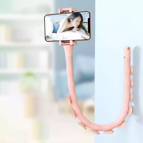 Support Téléphone Flexible Serpent en Caoutchouc Rotatif 360°
 Fiche Technique et Prix au Maroc
