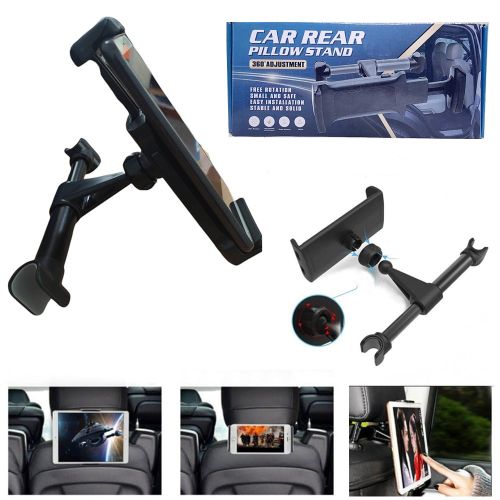 Support universel de téléphone portable pour siège arrière de voiture réglable 360°
 Fiche Technique et Prix au Maroc