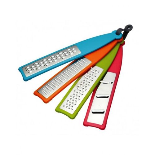 T DECO Ensemble de quatre râpes à main dans des tons clairs
 Fiche Technique et Prix au Maroc