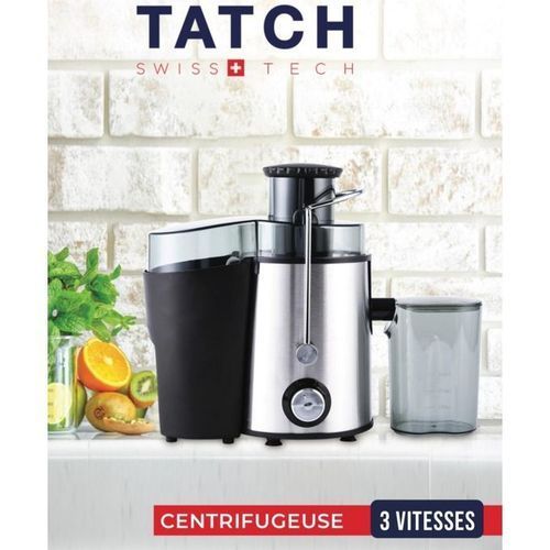 TATCH Centrifugeuse INOX 2 Vts Extracteur de Jus Haute Performance Maroc Prix Pas Cher
 Fiche Technique et Prix au Maroc