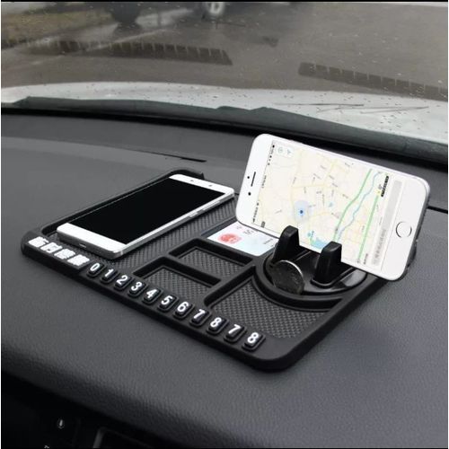 Tapis  multifonctionnel pour tableau de bord de voiture, support de téléphone portable
 Fiche Technique et Prix au Maroc