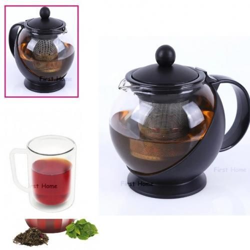 Théière en Verre avec filtre 1250ml
 Fiche Technique et Prix au Maroc