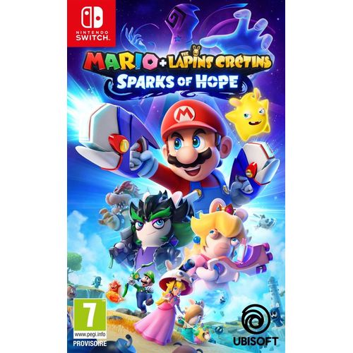 UBISOFT Mario + The Lapins Crétins Sparks of Hope Nintendo Switch
 Fiche Technique et Prix au Maroc