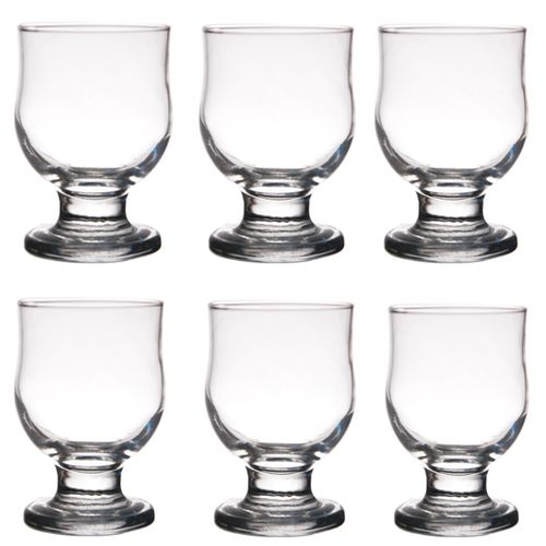 Verres transparents 240 ml, 6 coupes pour Boissons ice crème salades et Fruits
 Fiche Technique et Prix au Maroc