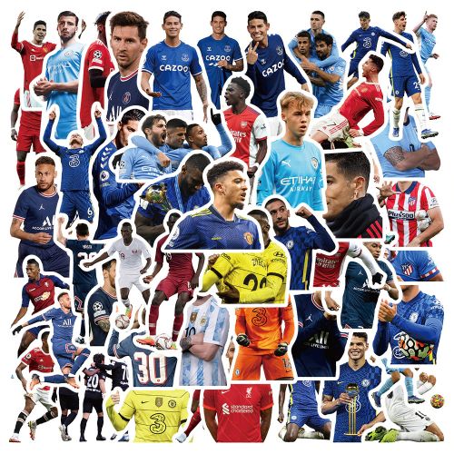 World Cup Stickers Football Star Decals For Luggage Laptop Guitar Skateboard Cars Decal pack/30 pcs
 Fiche Technique et Prix au Maroc