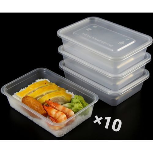 boîte en plastique transparente 500ml ×10
 Fiche Technique et Prix au Maroc