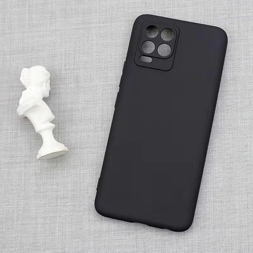 coque Noir silicone intérieur microfibre pour appareil Protection REALME 8 pro
 Fiche Technique et Prix au Maroc
