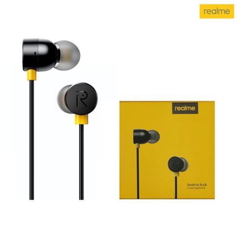 realme Buds Earphones - Ecouteurs - Prise Jack - Cable - Inear Earphone
 Fiche Technique et Prix au Maroc