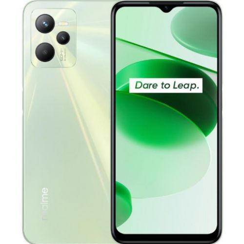 realme C35 ,4GB, 128GB , 6.6" FHD, Glowing Green
 Fiche Technique et Prix au Maroc