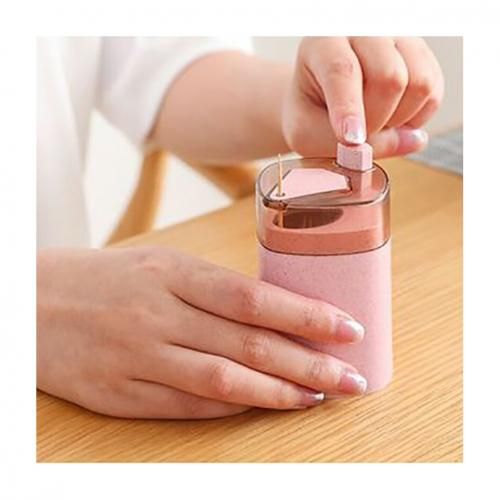 récipient de cure-dents en paille de blé automatique boîte de cure dents
 Fiche Technique et Prix au Maroc