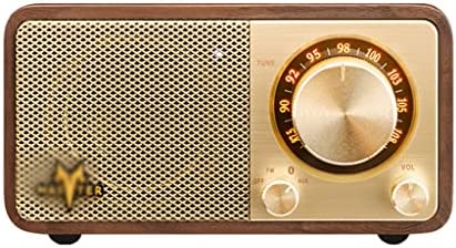 Radio Dab de Poche personnelle, radios Dab Portables, Haut-parleurs Bluetooth Radio FM en Bois Petite Batterie Rechargeable compacte alimentée par Secteur, Fiche Technique et Prix au Maroc