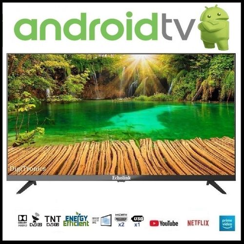 Echolink 43" TV HD - FullHD - Android - Récepteur Intégré TNT HDMI USB -Garantie 1 An
 Fiche Technique et Prix au Maroc