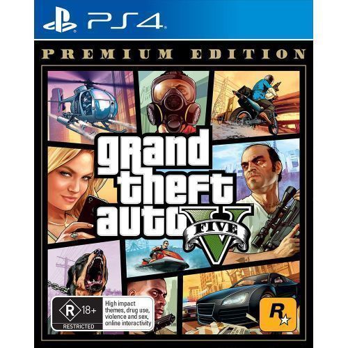 Rockstar Games GTA V premium Edition - PS4 (PS5 incluse)
 Fiche Technique et Prix au Maroc