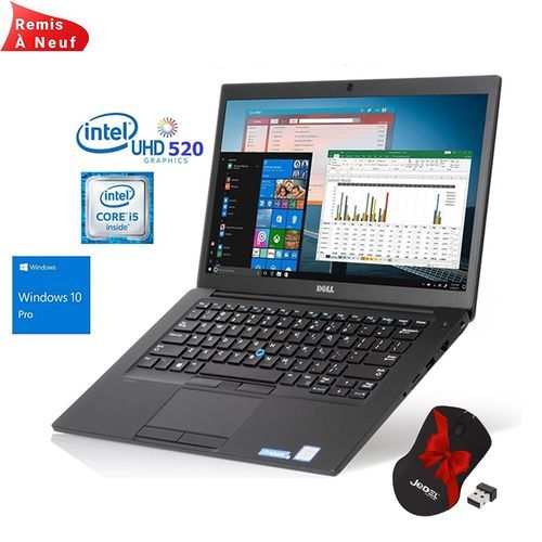 DELL Latitude E7470 Core i5-6300U - RAM 16Go - 256Go SSD - 14″ Full HD (Remis à Neuf)
 Fiche Technique et Prix au Maroc